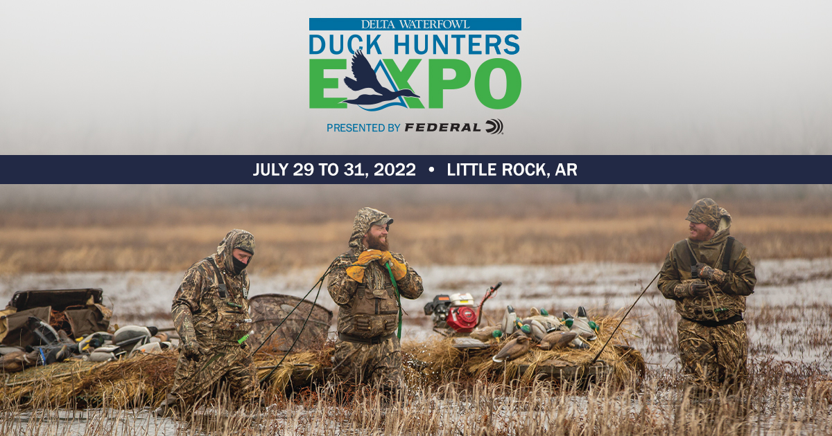 duck hunters expo delta waterfowl