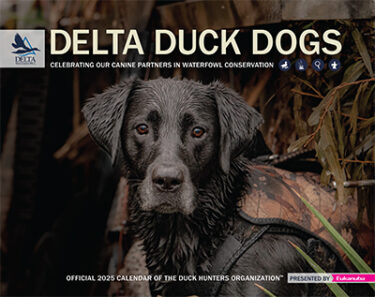 2025 Duck Dog Calendar Cover