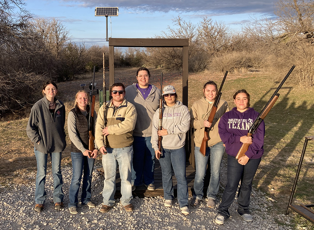 Students in Delta Waterfowl’s University Hunting Program benefitted from mixed-gauge ammunition donated by the NRA.