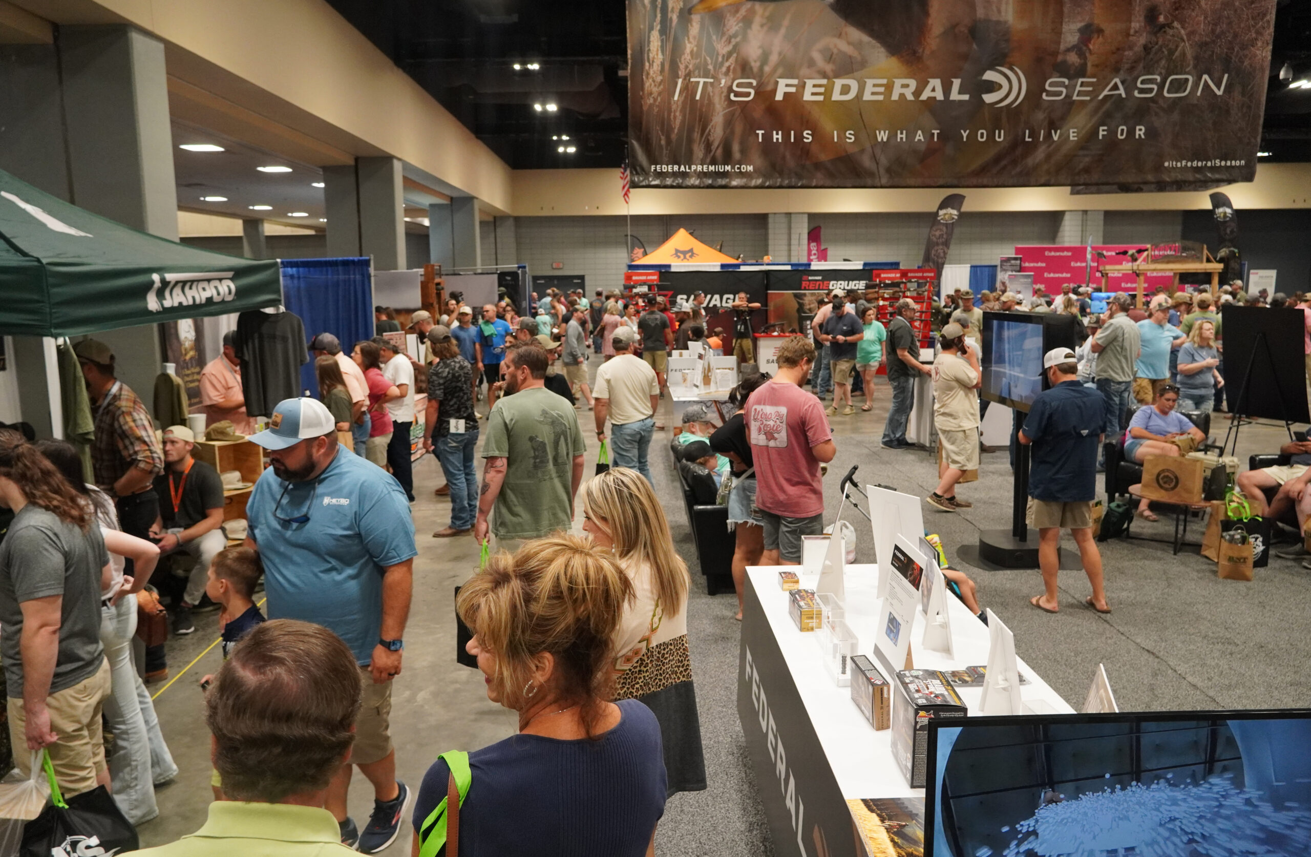 Duck Hunters shop at the 2023 Duck Hunters Expo.