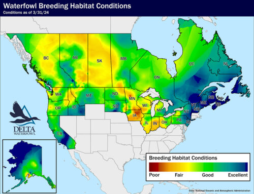 Waterfowl Breeding Habitat Conditions As of March 31, 2024