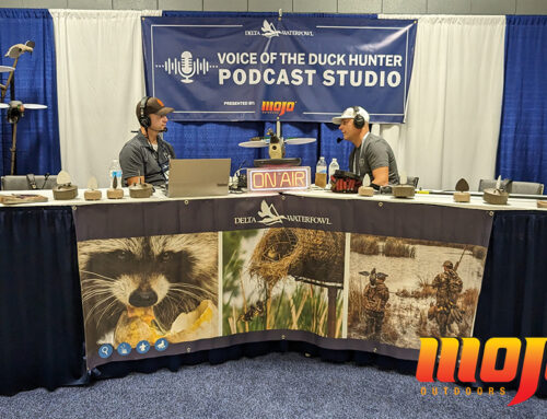 Delta Waterfowl Duck Hunters Expo Podcast Studio is Presented by MOJO Outdoors