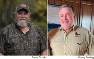 Porter Trimble and Murray Rowlings